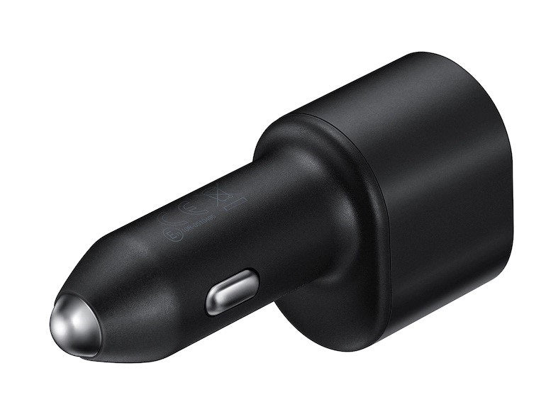 SAMSUNG Super Fast Dual Car Charger Usb (45W+15W) Two Ports EP-L5300 Black