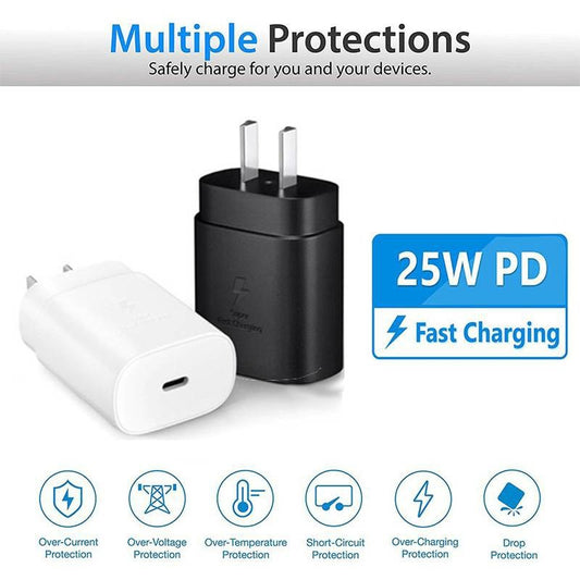 Samsung USB Type-C Charger 25W Black (EP-TA800XBEGWW)