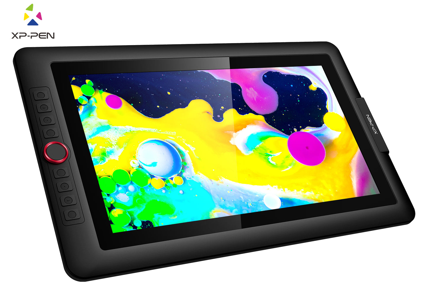 XPPen Artist 15.6 Pro 15.6" Drawing Tablet with Screen Graphics Tablet Full-Laminated Red Dial