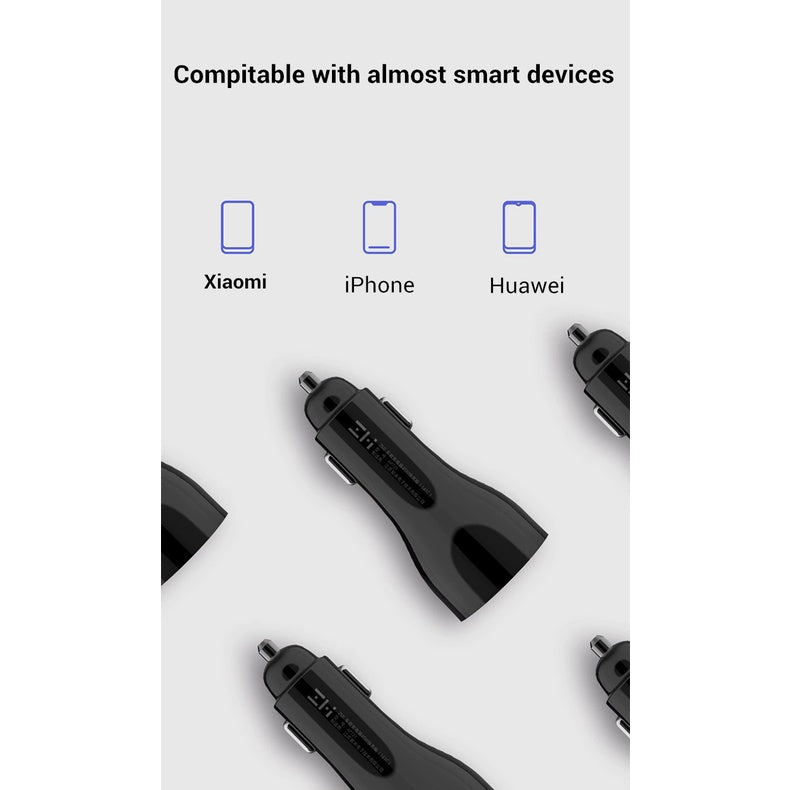 ZMI Car-mounted Charger 45W 1A1C Car Charger