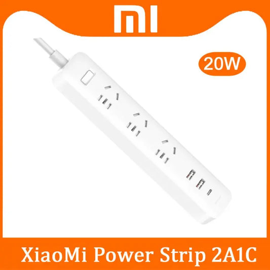 Mi Power Strip 20W Fast Charging version (2A1C)