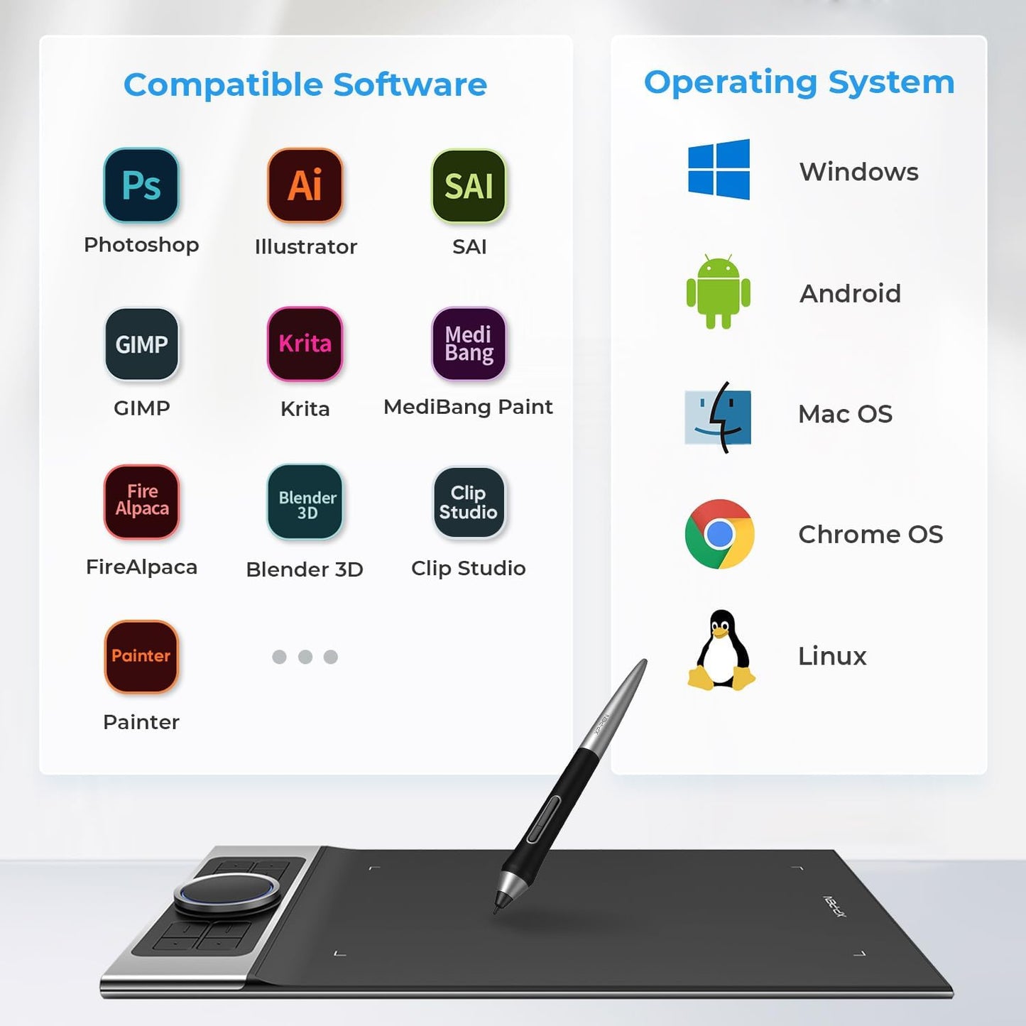 XPPen Deco Pro Medium Graphics Drawing Tablet