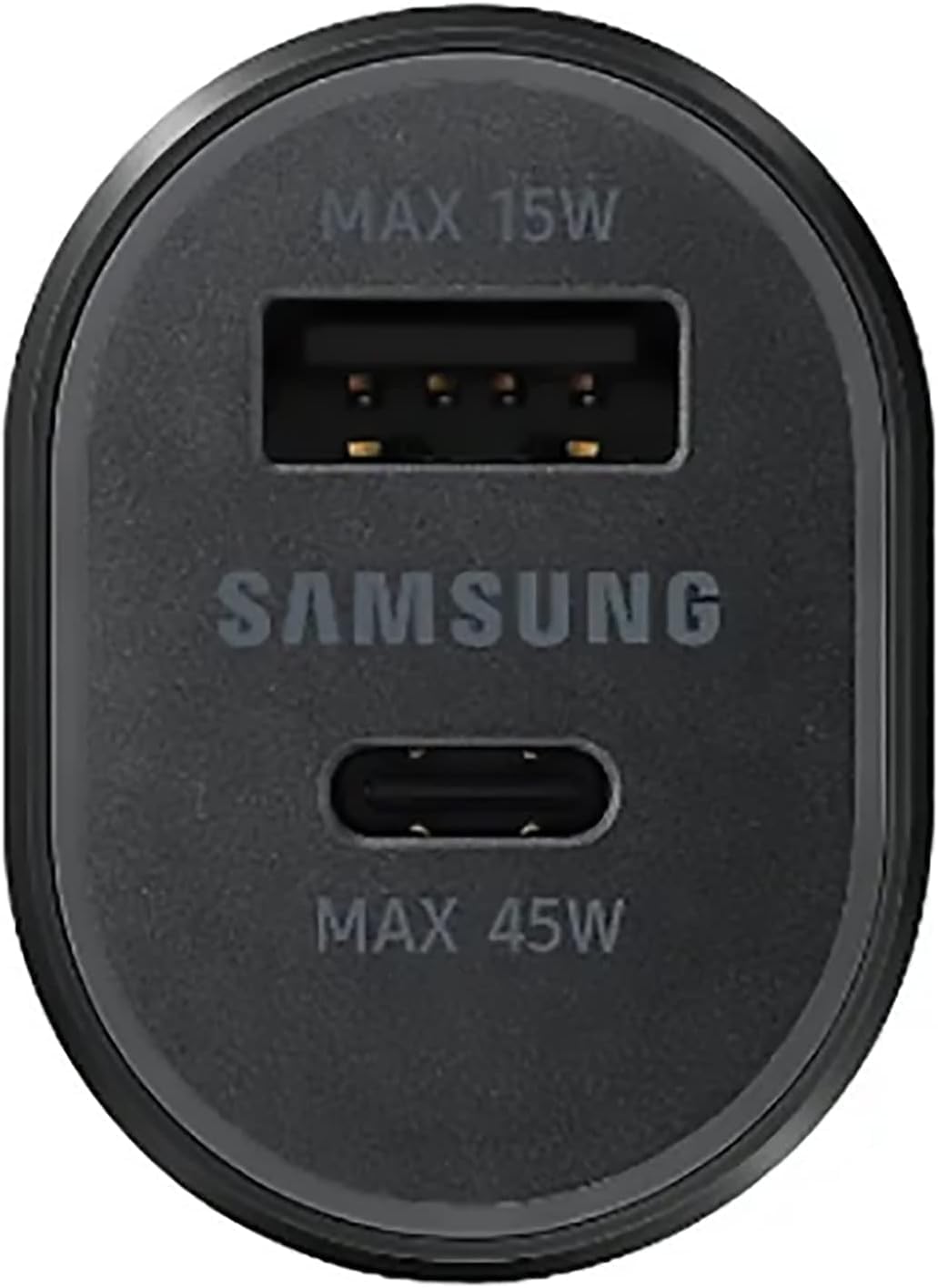 SAMSUNG Super Fast Dual Car Charger Usb (45W+15W) Two Ports EP-L5300 Black