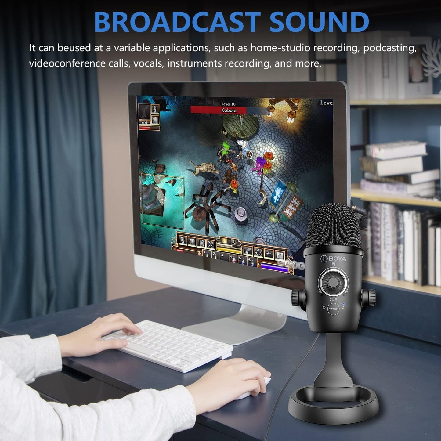 Boya BY-CM5 Desktop USB Microphone