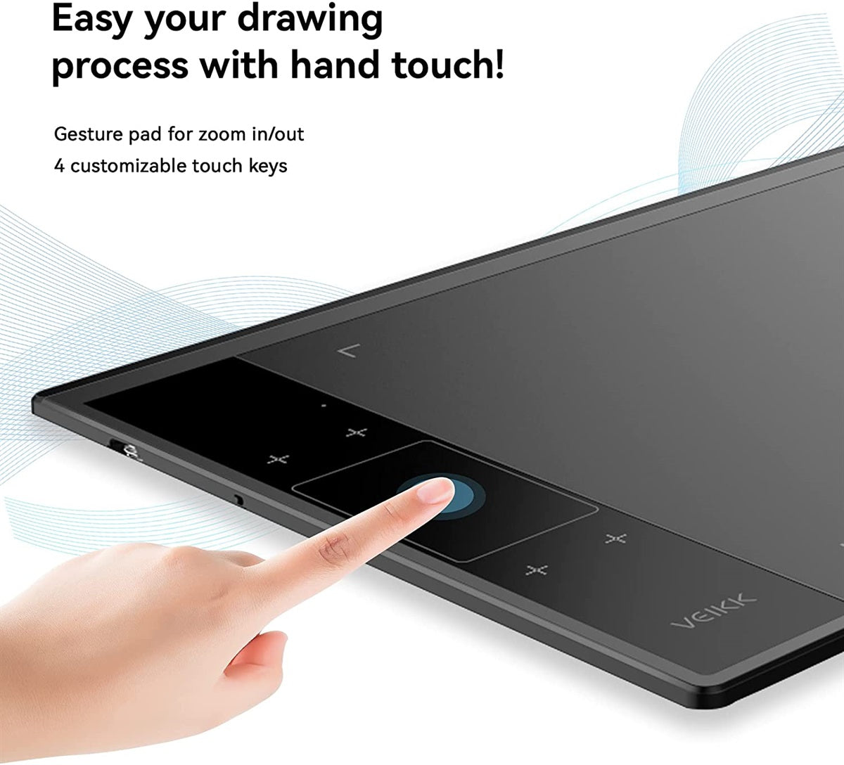 VEIKK A30 Drawing Tablet 10x6 Inch Graphics Tablet