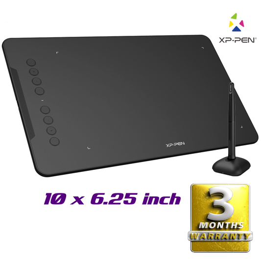 XPPen Deco 01 V2 Drawing Tablet 10x6.25 Inch Graphics Tablet