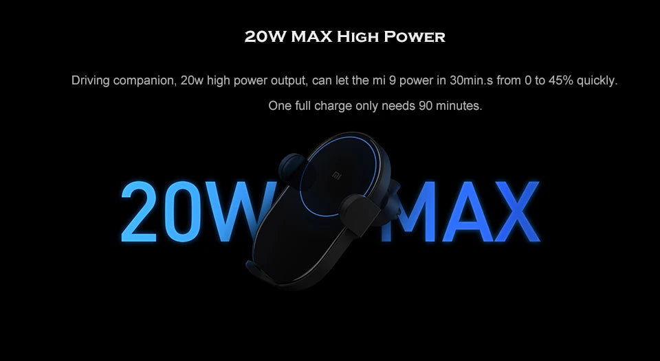 Mi 20W Wireless Car Charger