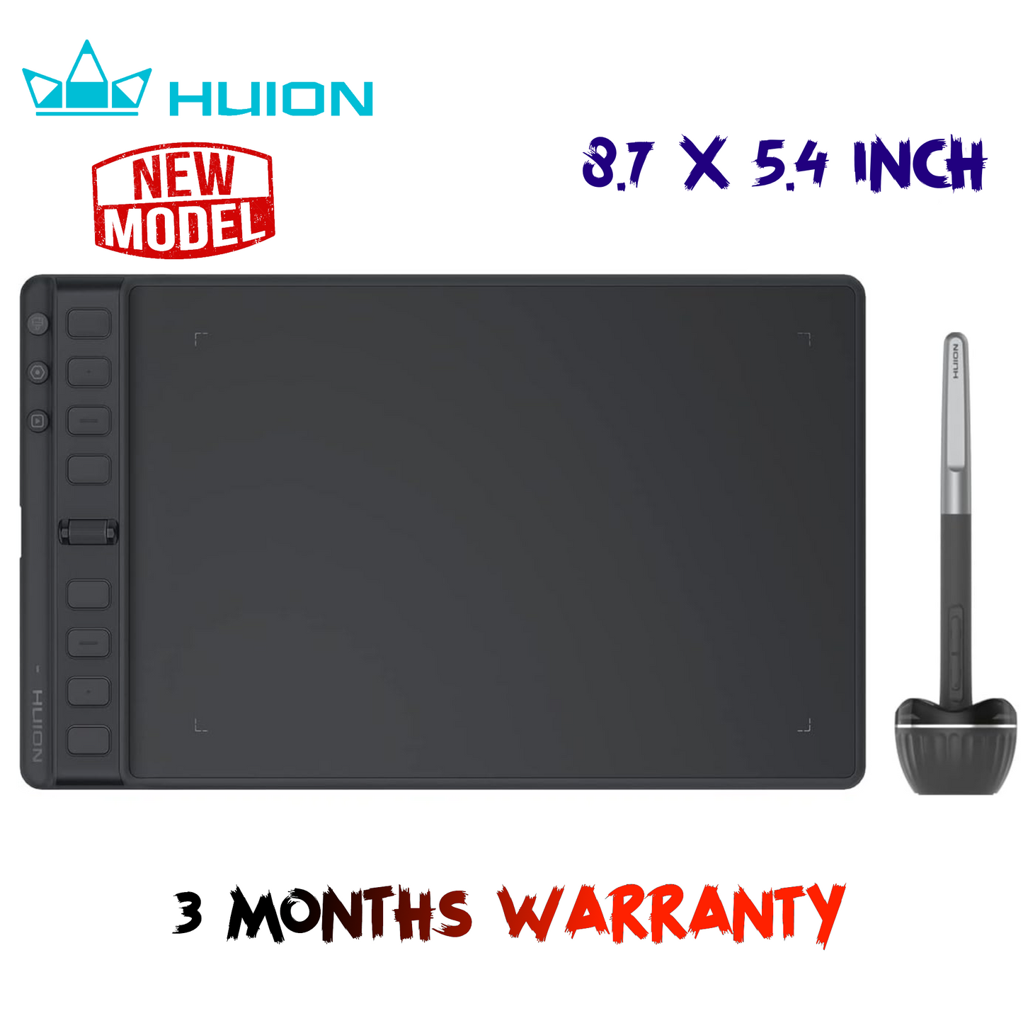 Huion Inspiroy 2 M H951P Graphics Drawing Tablet