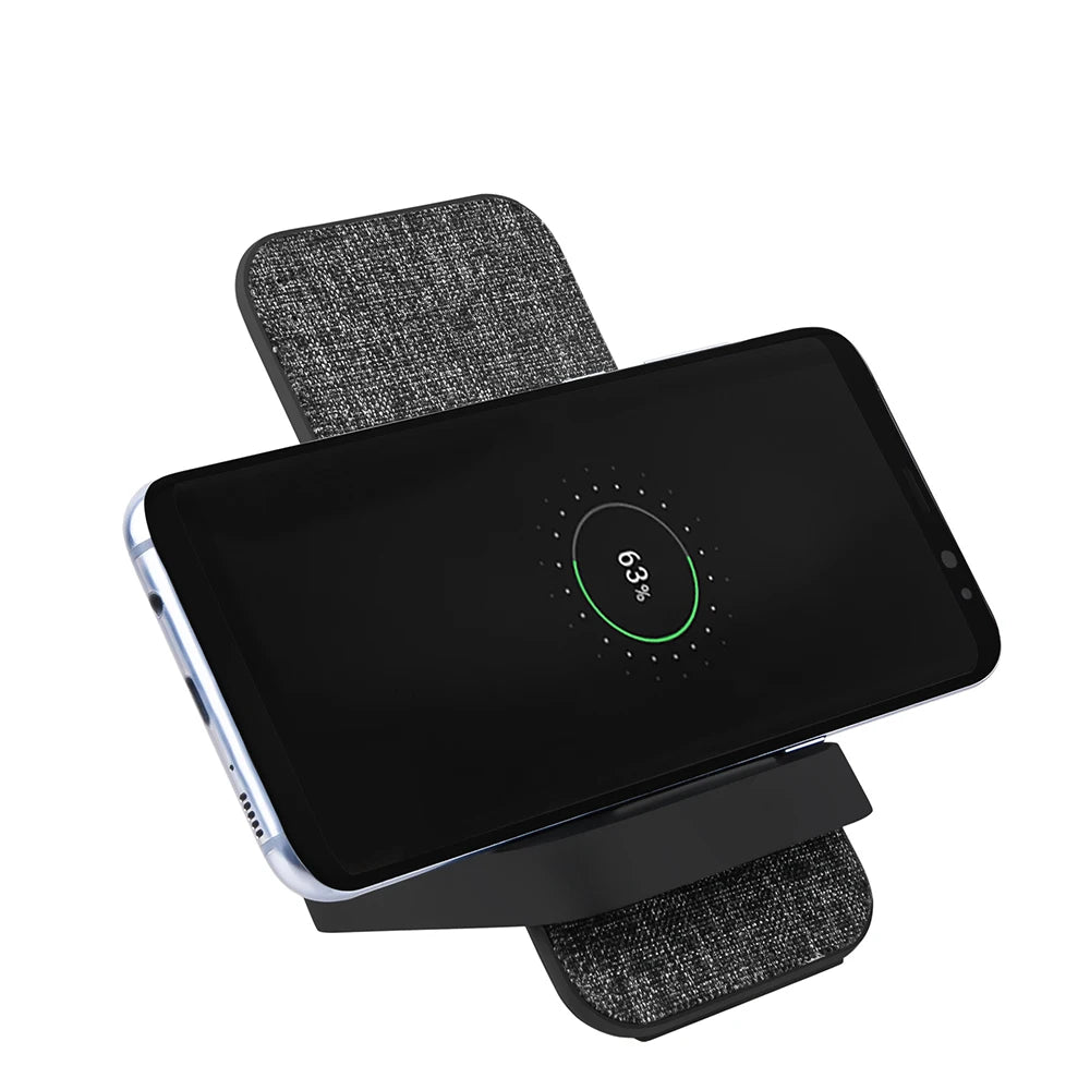 K8 10W VERTICAL WIRELESS CHARGING CHARGER FOR IPHONE AND SAMSUNG