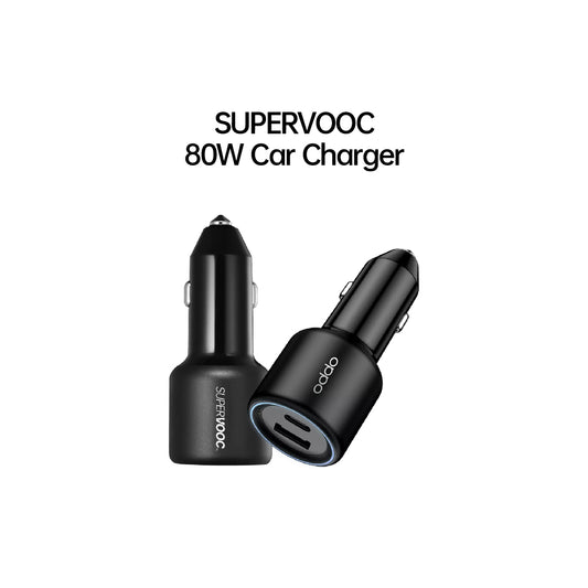 Oppo SUPERVOOC 80w Car Charger - Black