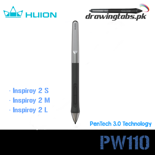 HUION Digital Pen PW110, PenTech 3.0 Battery-Free Stylus