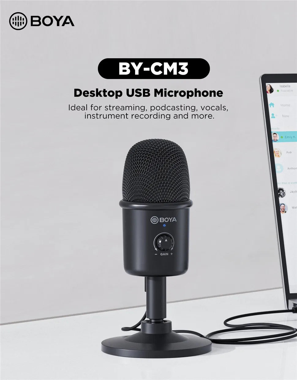 Boya BY-CM3 USB Microphone