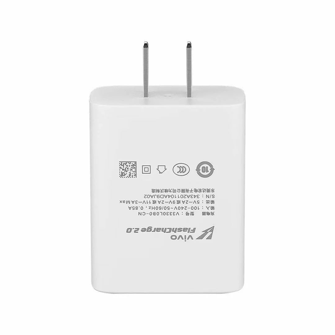 Vivo 33W official original charger X60x50x30x27 fast charging iQoneo S7 S9 [33W]