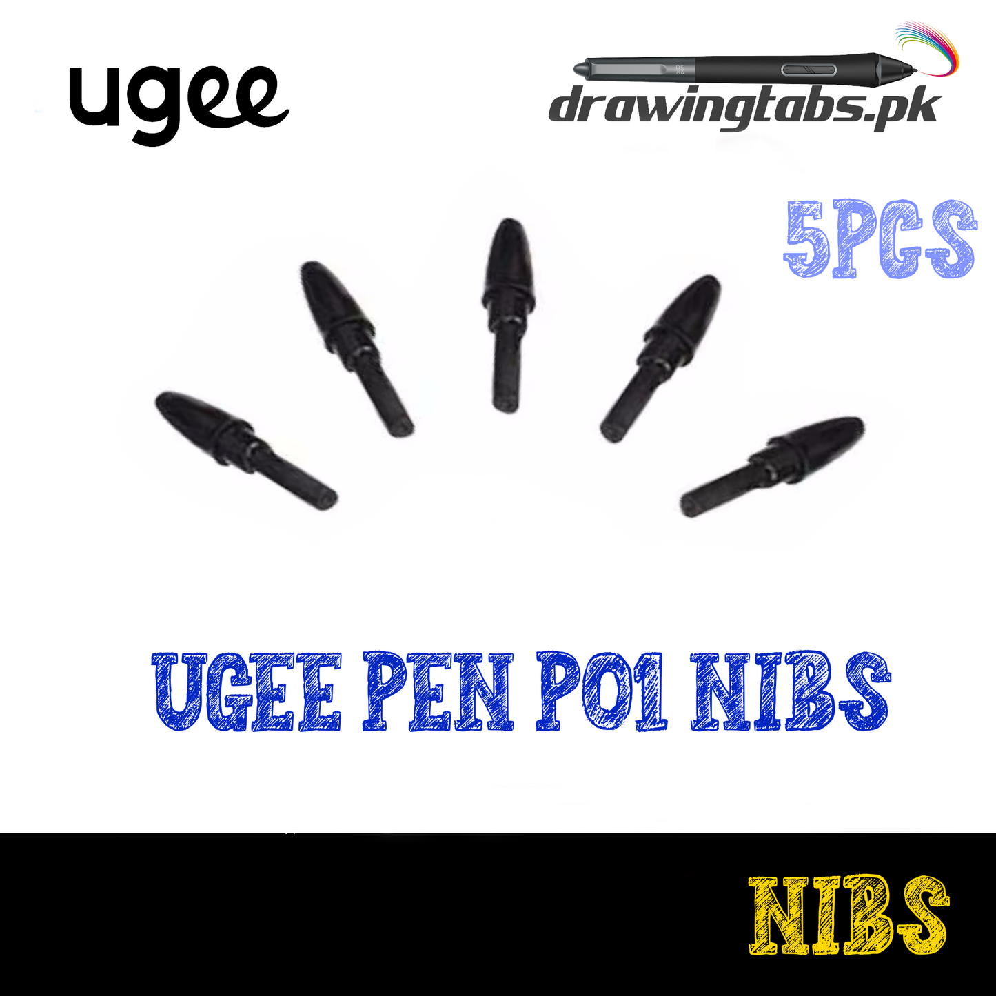 Ugee Pen P01 Nibs 5pcs