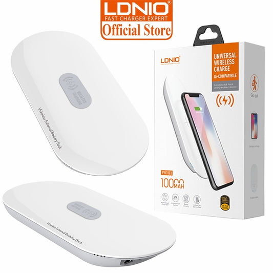 LDNIO PW1003 10000mah Universal Wireless Powerbank