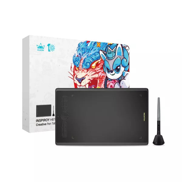 HUION Inspiroy H610X 10x6 inch Large Graphics Tablet