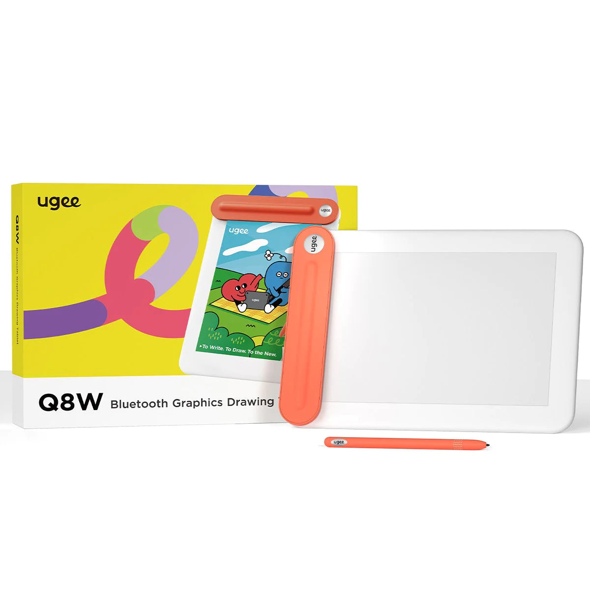 Ugee 8" Bluetooth Drawing Tablet Q8W