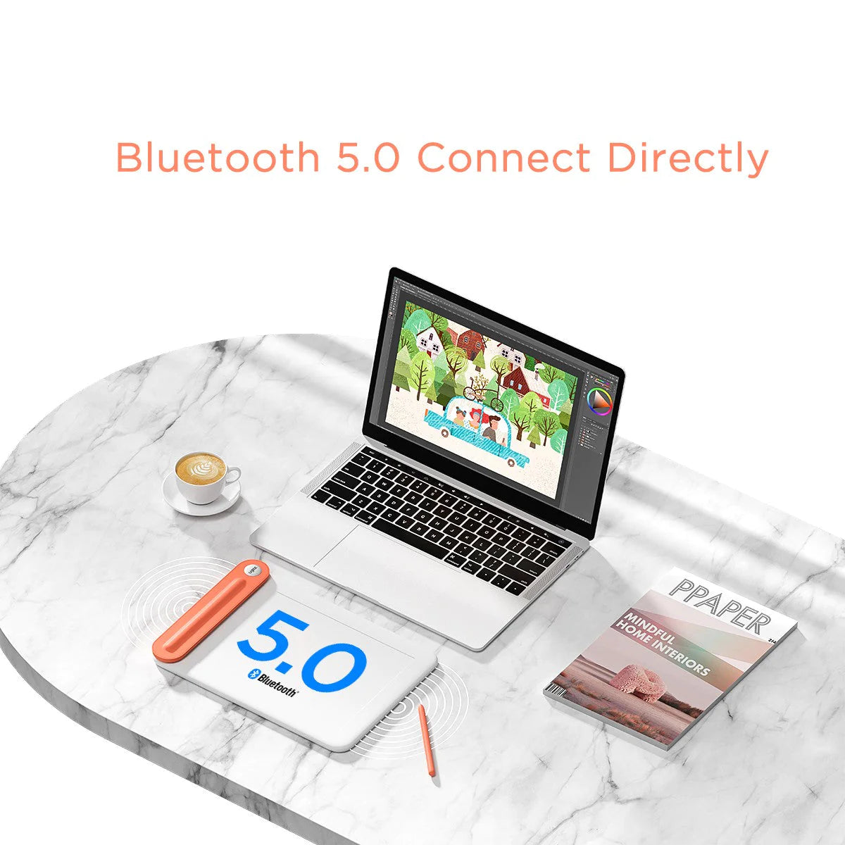 Ugee 8" Bluetooth Drawing Tablet Q8W