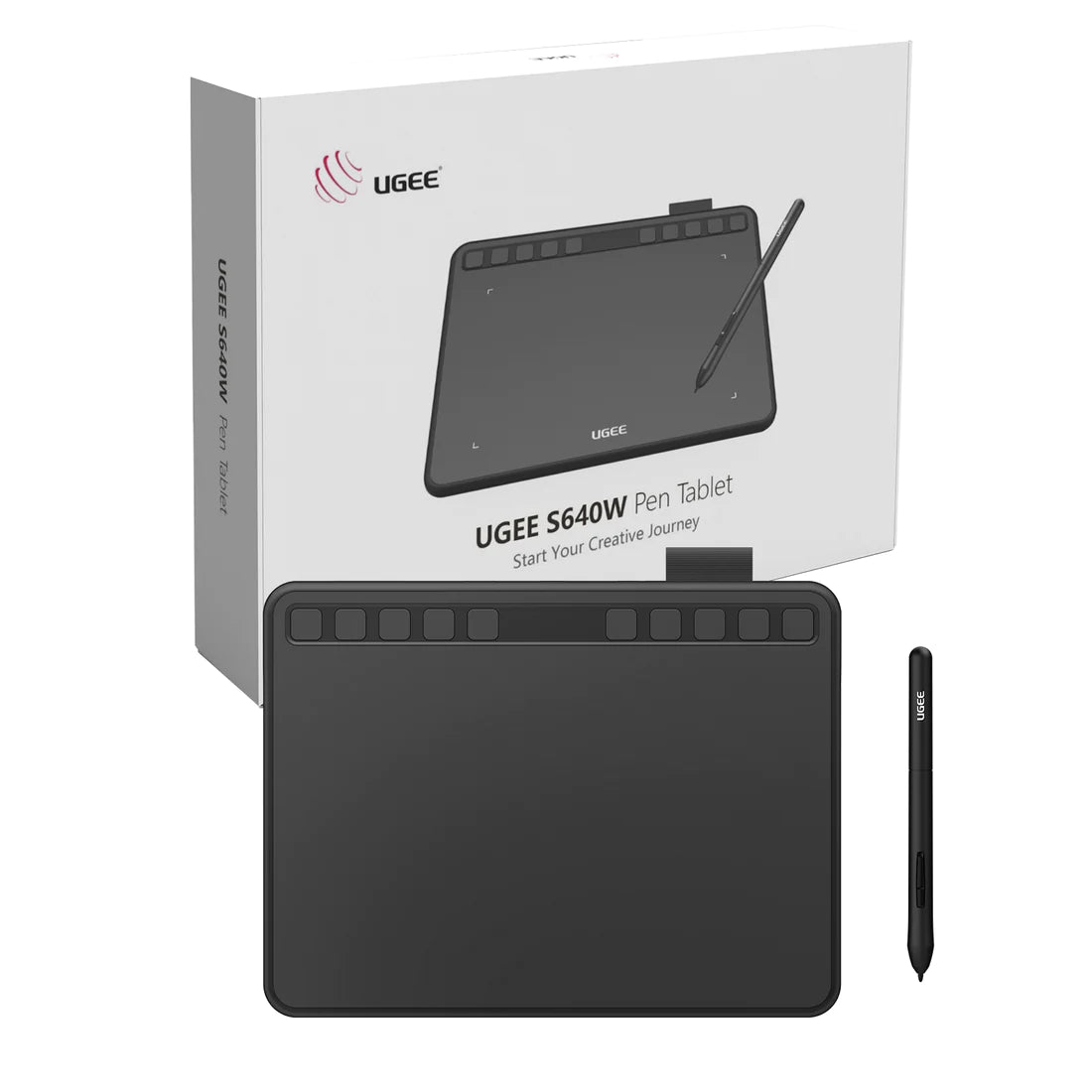 ugee 6.5″ Drawing Tablet S640W - Wireless Version