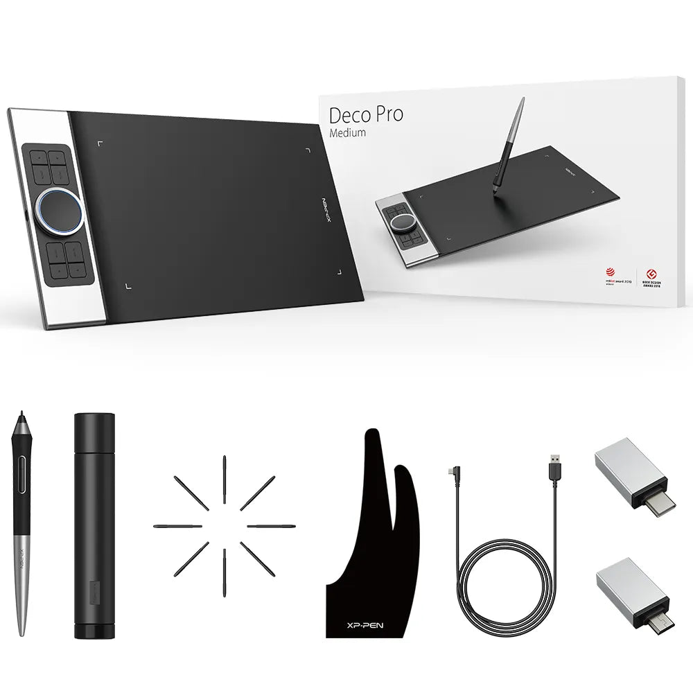 XPPen Deco Pro Small Graphics Drawing Tablet